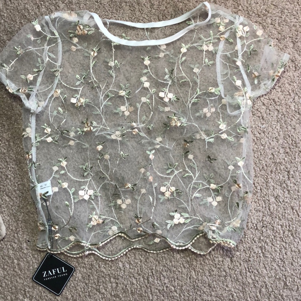 Zaful lace top